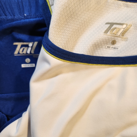 Tail Tennis Outfit: Blues & White Tank and Skort Set Womens Large - Picture 13 of 13